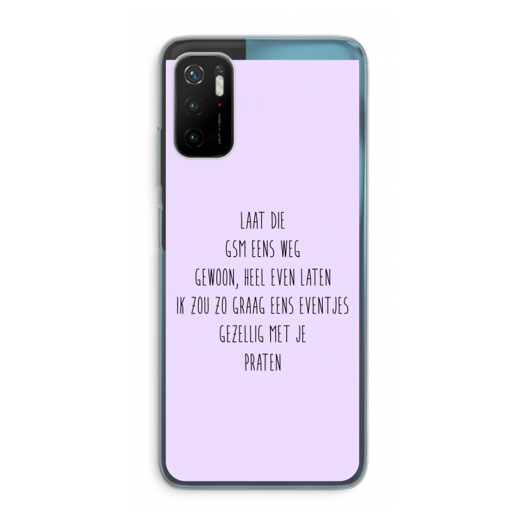 GSM: Xiaomi Poco M3 Pro 5G Transparant Hoesje