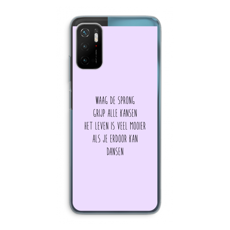 Sprong: Xiaomi Poco M3 Pro 5G Transparant Hoesje