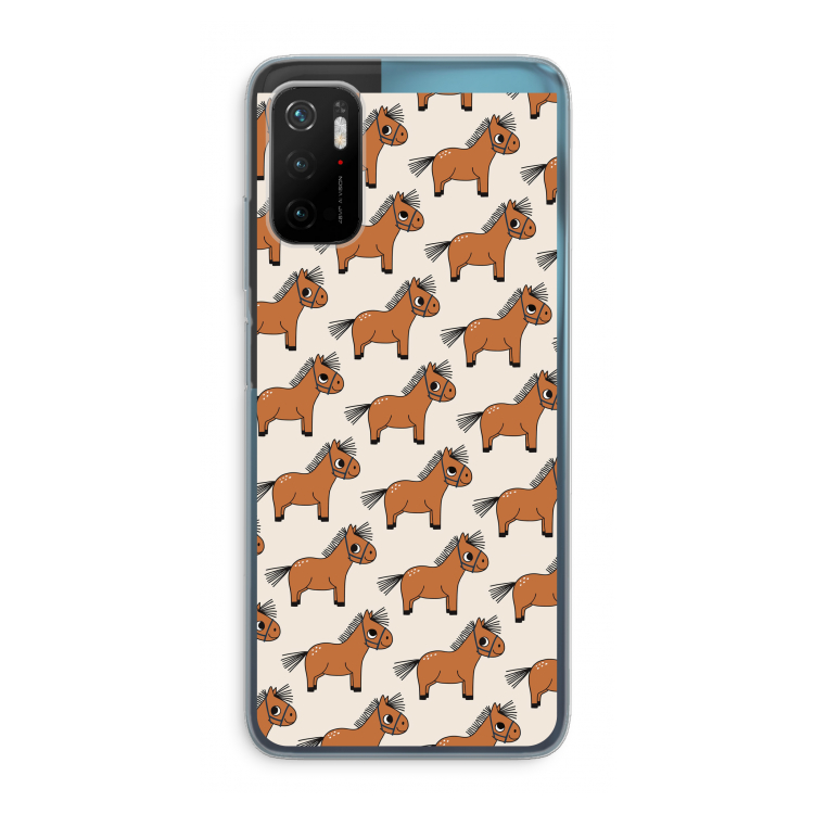 Pony: Xiaomi Poco M3 Pro 5G Transparant Hoesje