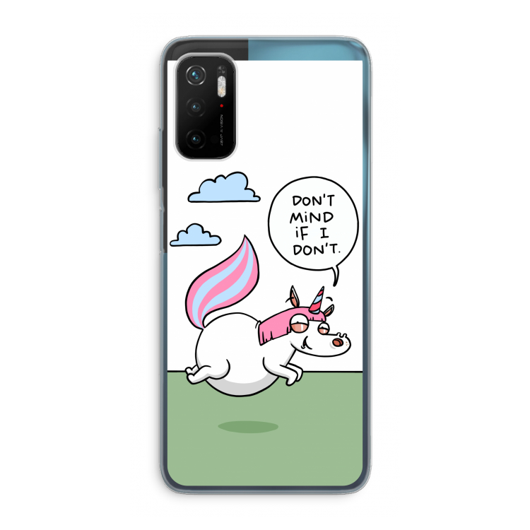 Unicorn: Xiaomi Poco M3 Pro 5G Transparant Hoesje