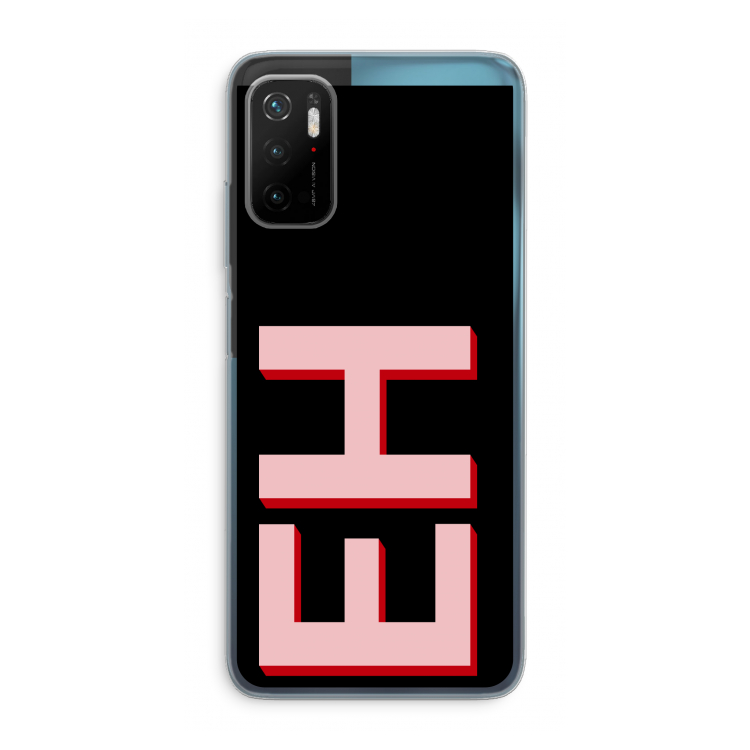 Monogram: Xiaomi Poco M3 Pro 5G Transparant Hoesje