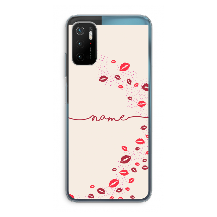 Kusjes: Xiaomi Poco M3 Pro 5G Transparant Hoesje