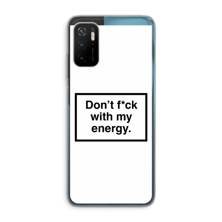 My energy: Xiaomi Poco M3 Pro 5G Transparant Hoesje