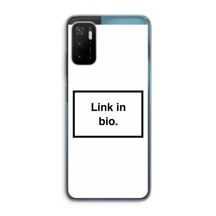 Link in bio: Xiaomi Poco M3 Pro 5G Transparant Hoesje