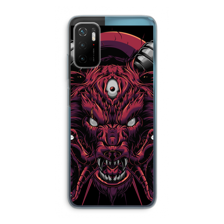 Hell Hound and Serpents: Xiaomi Poco M3 Pro 5G Transparant Hoesje