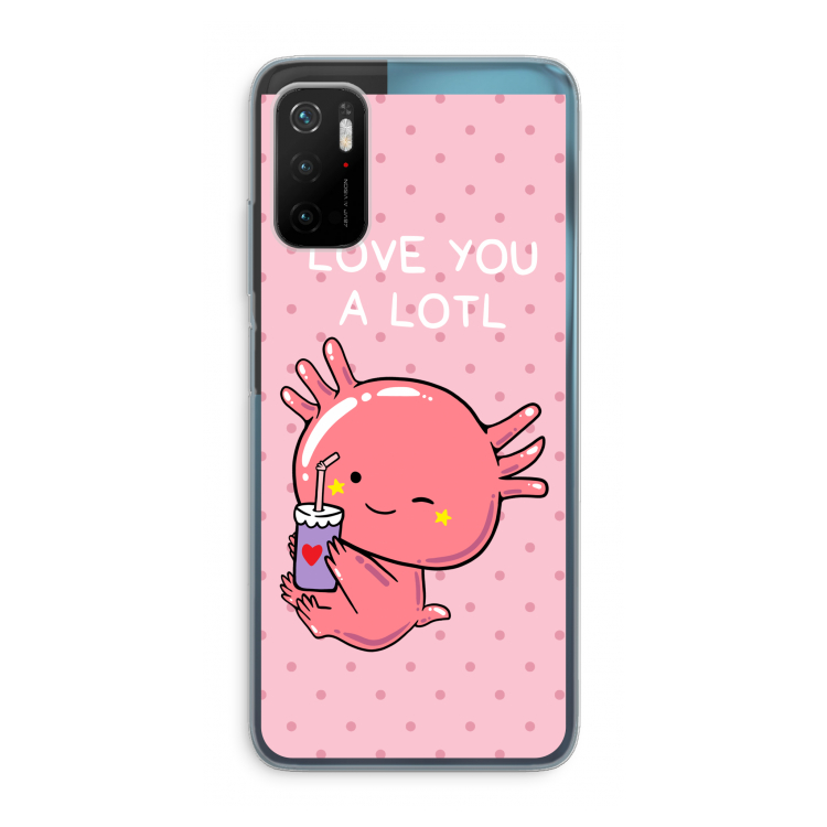 Love You A Lotl: Xiaomi Poco M3 Pro 5G Transparant Hoesje