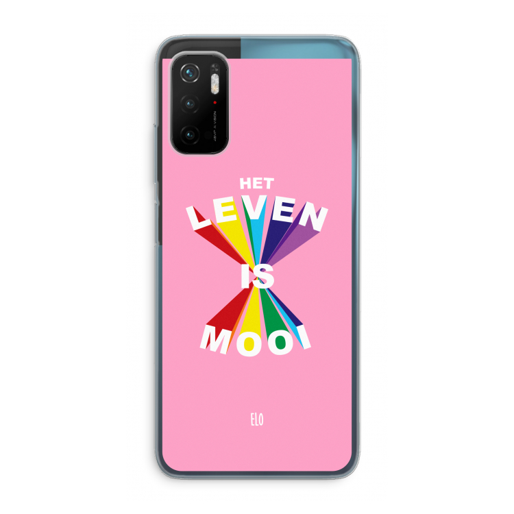 Het Leven Is Mooi: Xiaomi Poco M3 Pro 5G Transparant Hoesje