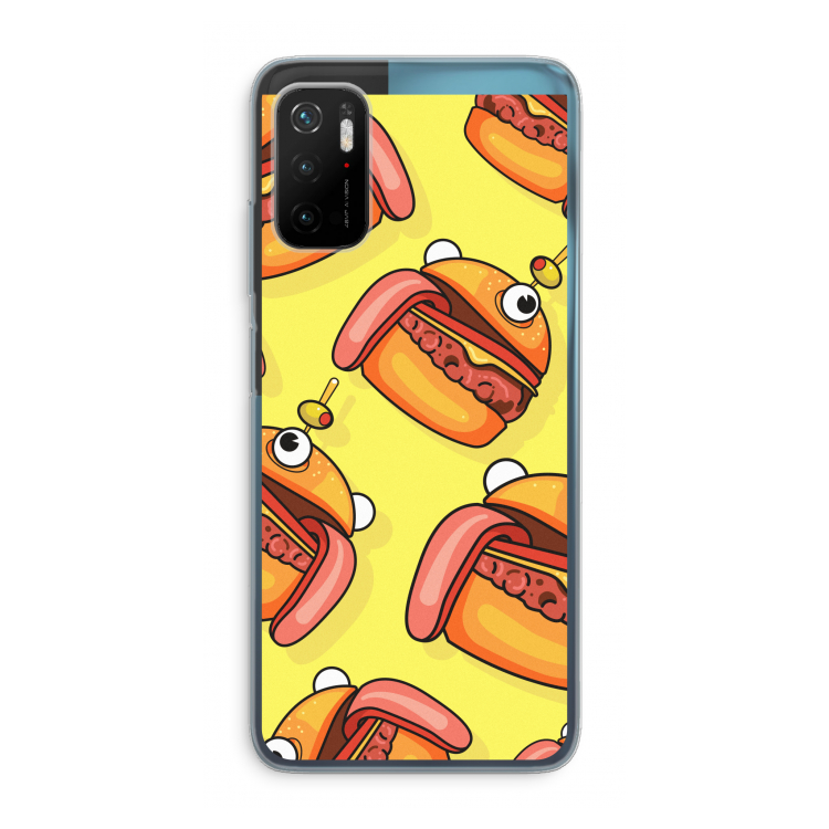Hamburger: Xiaomi Poco M3 Pro 5G Transparant Hoesje