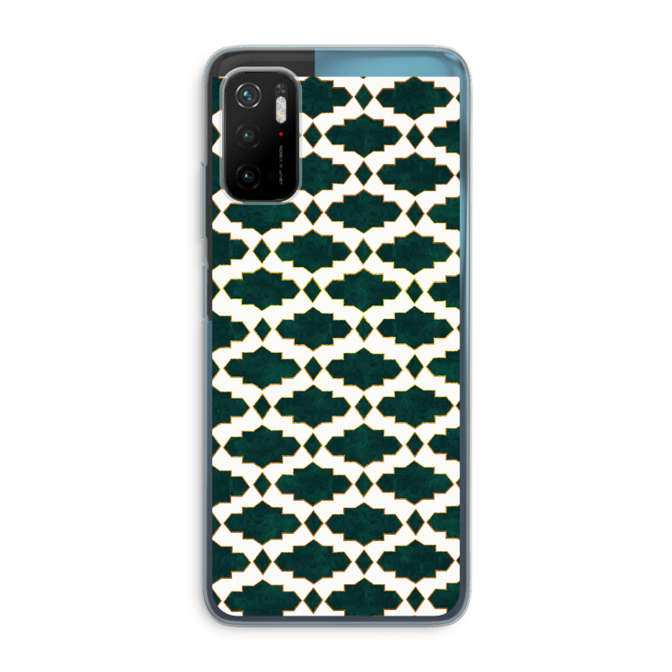 Moroccan tiles: Xiaomi Poco M3 Pro 5G Transparant Hoesje