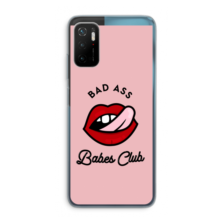 Badass Babes Club: Xiaomi Poco M3 Pro 5G Transparant Hoesje