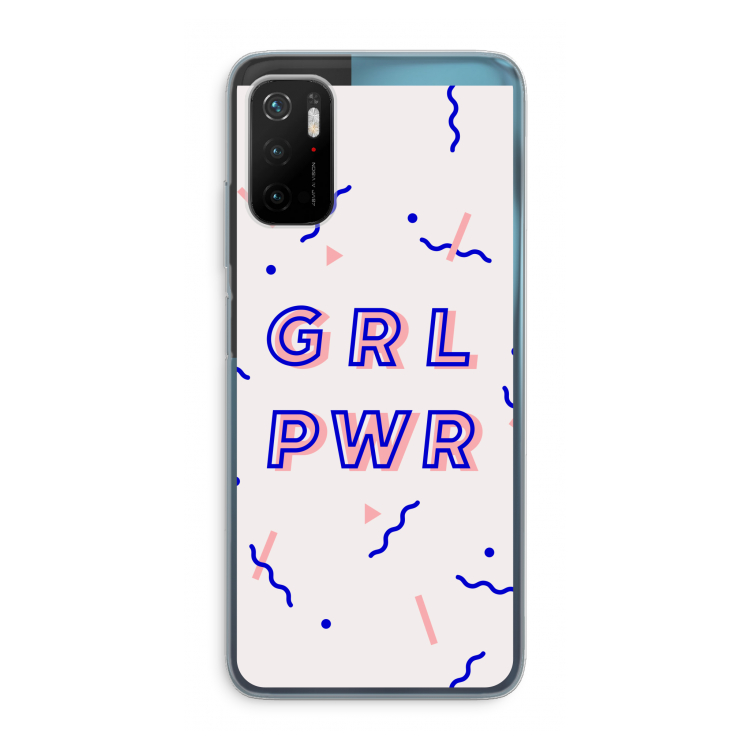 GRL PWR: Xiaomi Poco M3 Pro 5G Transparant Hoesje