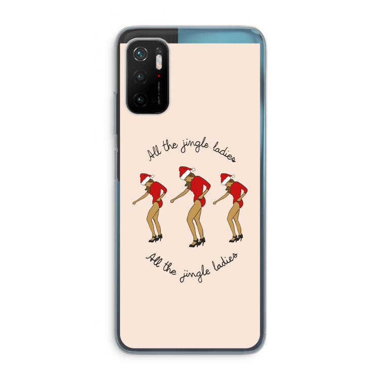 Jingle Ladies: Xiaomi Poco M3 Pro 5G Transparant Hoesje