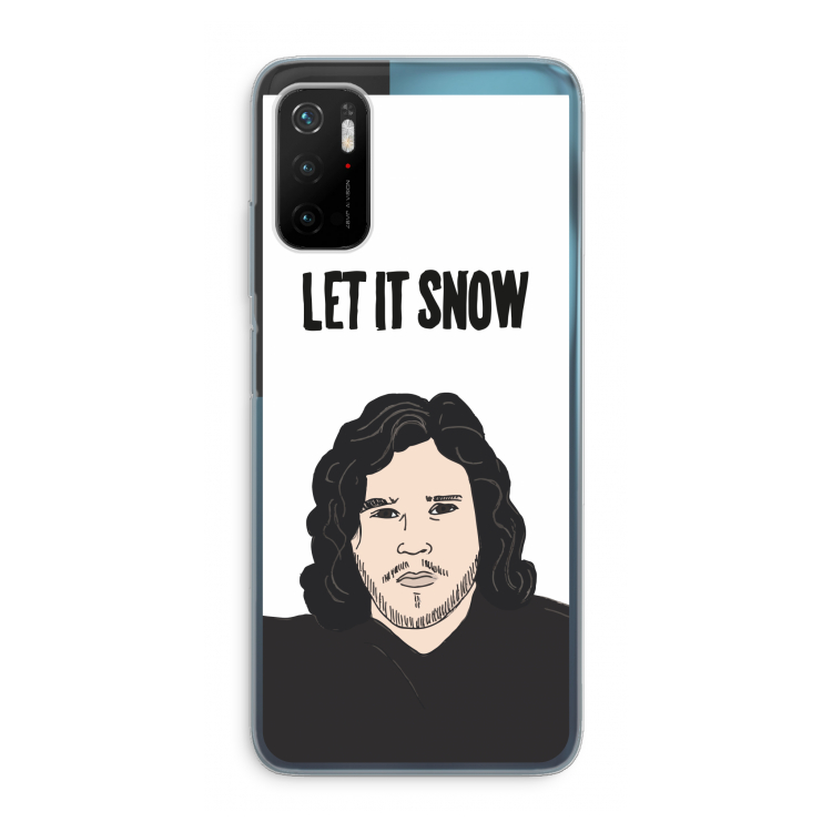 Let It Snow: Xiaomi Poco M3 Pro 5G Transparant Hoesje