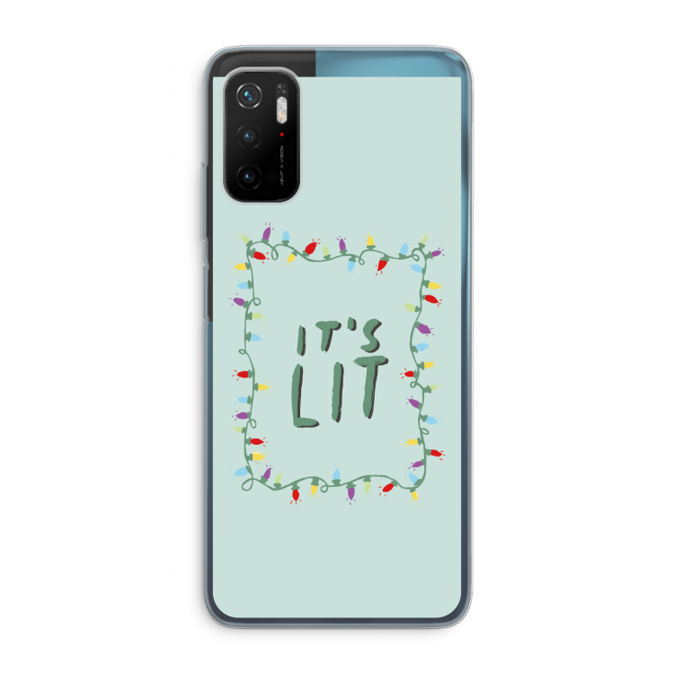 It's Lit: Xiaomi Poco M3 Pro 5G Transparant Hoesje