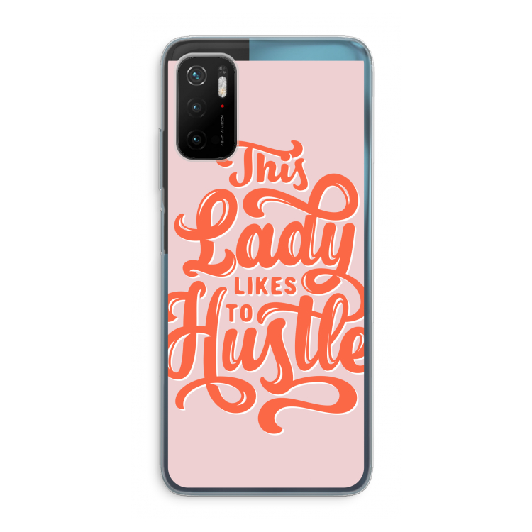 Hustle Lady: Xiaomi Poco M3 Pro 5G Transparant Hoesje