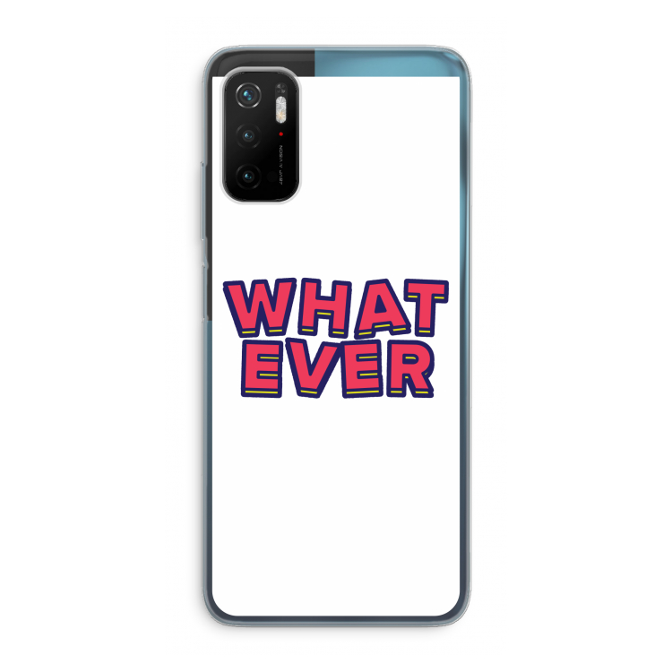 Whatever: Xiaomi Poco M3 Pro 5G Transparant Hoesje