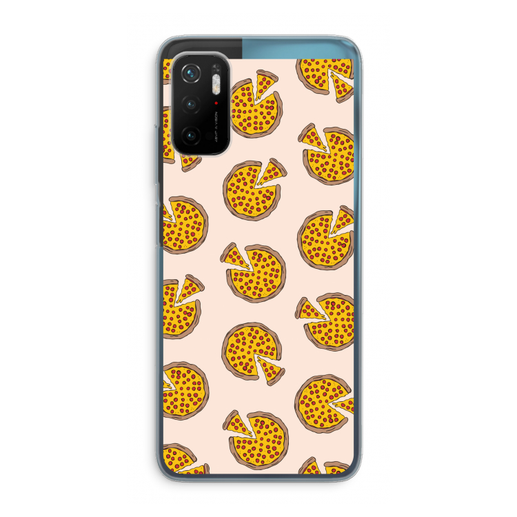 You Had Me At Pizza: Xiaomi Poco M3 Pro 5G Transparant Hoesje