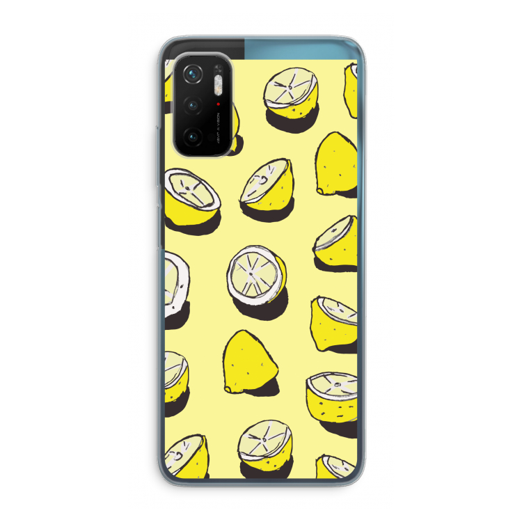When Life Gives You Lemons...: Xiaomi Poco M3 Pro 5G Transparant Hoesje