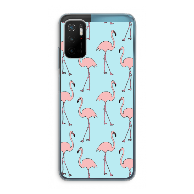 Anything Flamingoes: Xiaomi Poco M3 Pro 5G Transparant Hoesje