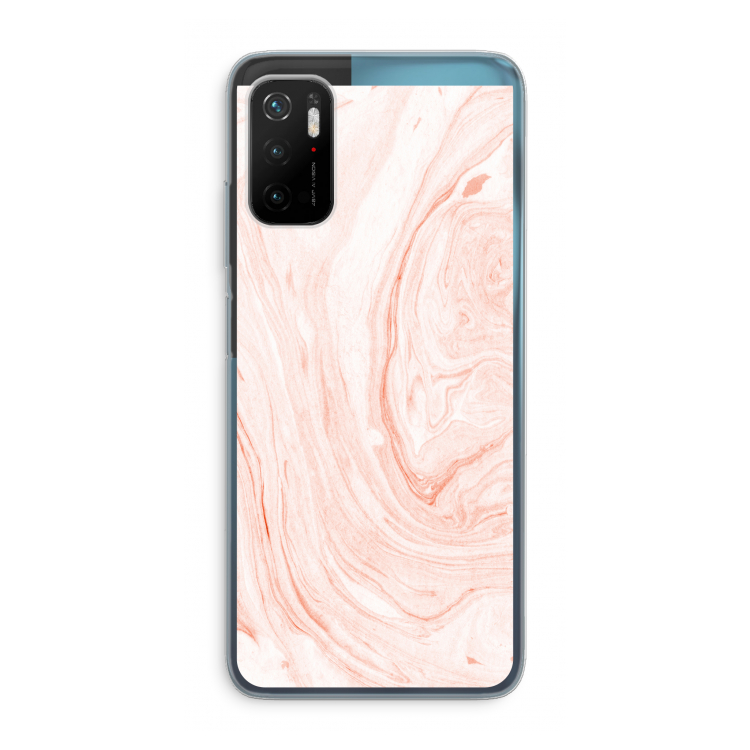 Peach bath: Xiaomi Poco M3 Pro 5G Transparant Hoesje