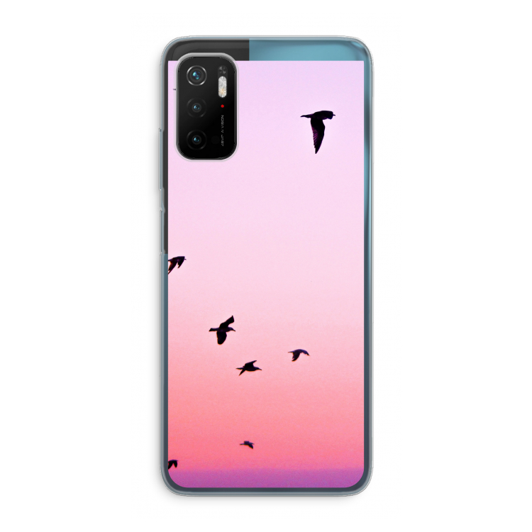 Fly away: Xiaomi Poco M3 Pro 5G Transparant Hoesje