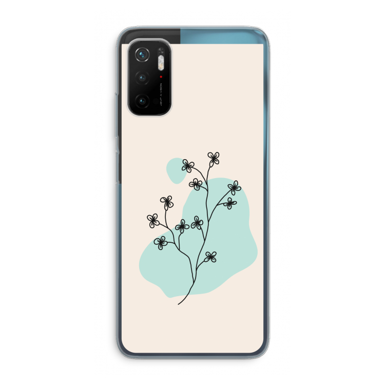 Love your petals: Xiaomi Poco M3 Pro 5G Transparant Hoesje