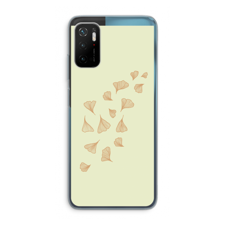 Falling Leaves: Xiaomi Poco M3 Pro 5G Transparant Hoesje