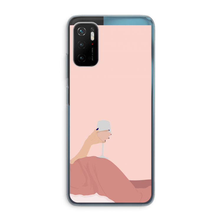Wine: Xiaomi Poco M3 Pro 5G Transparant Hoesje