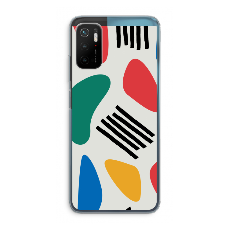 Illustratieve pop 1: Xiaomi Poco M3 Pro 5G Transparant Hoesje