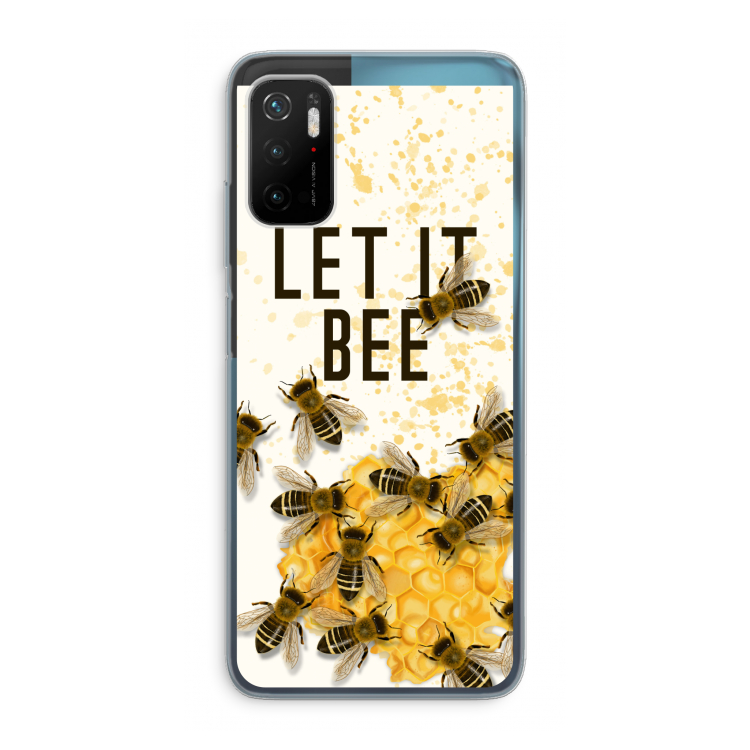 Let it bee: Xiaomi Poco M3 Pro 5G Transparant Hoesje