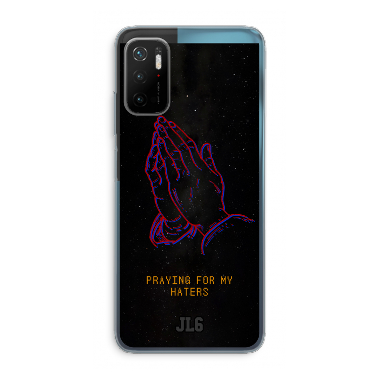 Praying For My Haters: Xiaomi Poco M3 Pro 5G Transparant Hoesje