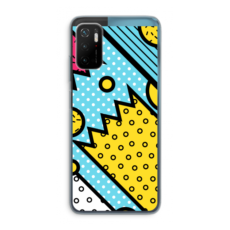 Pop Art #1: Xiaomi Poco M3 Pro 5G Transparant Hoesje