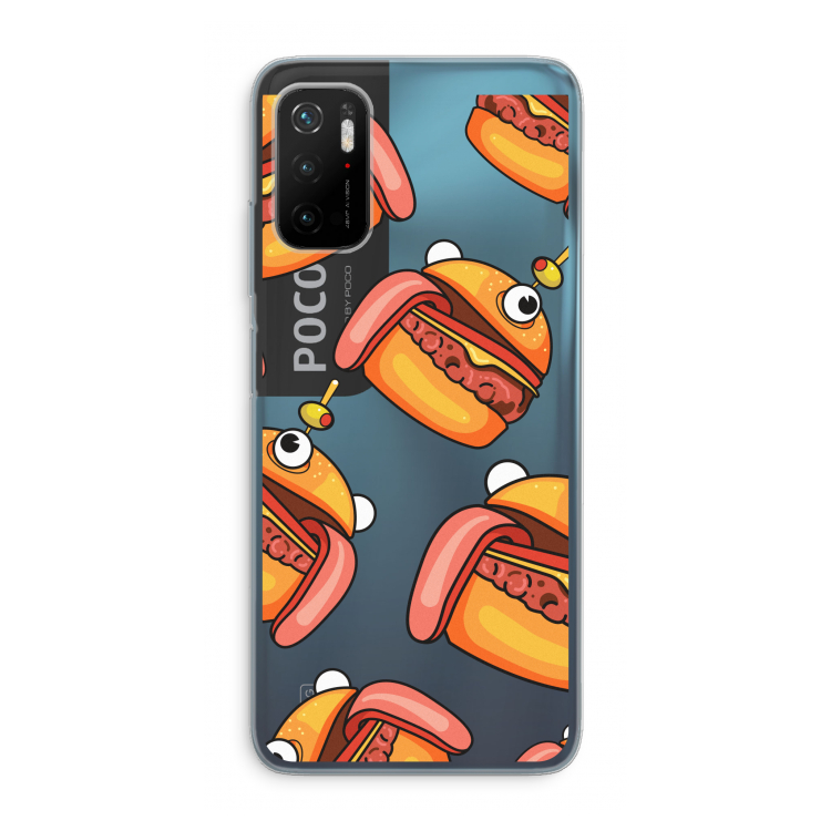 Hamburger: Xiaomi Poco M3 Pro 5G Transparant Hoesje