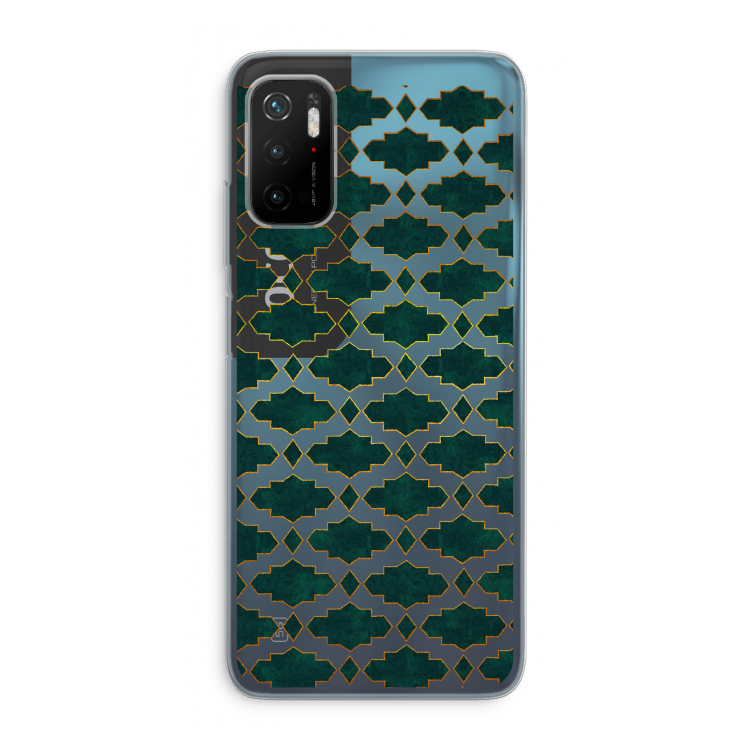 Moroccan tiles: Xiaomi Poco M3 Pro 5G Transparant Hoesje