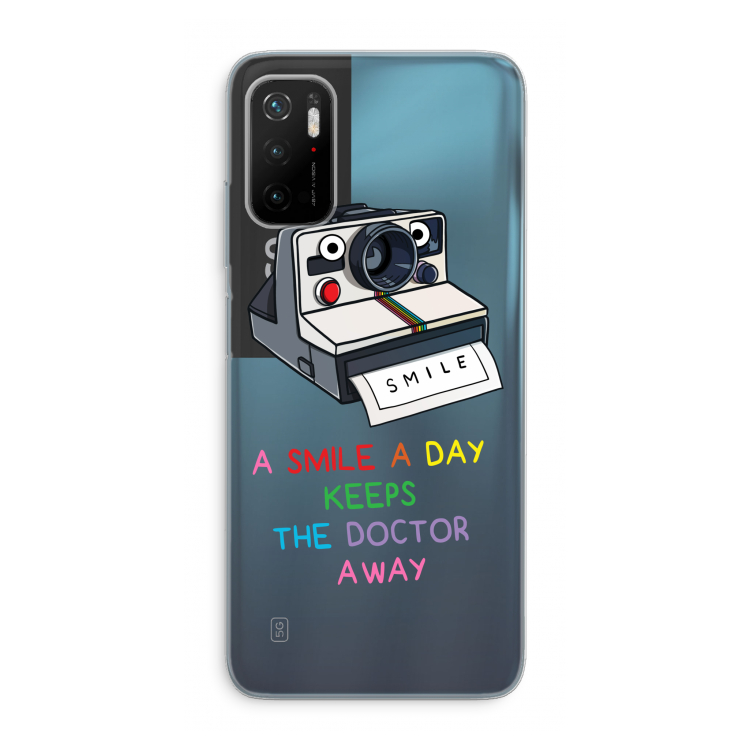 Smile: Xiaomi Poco M3 Pro 5G Transparant Hoesje