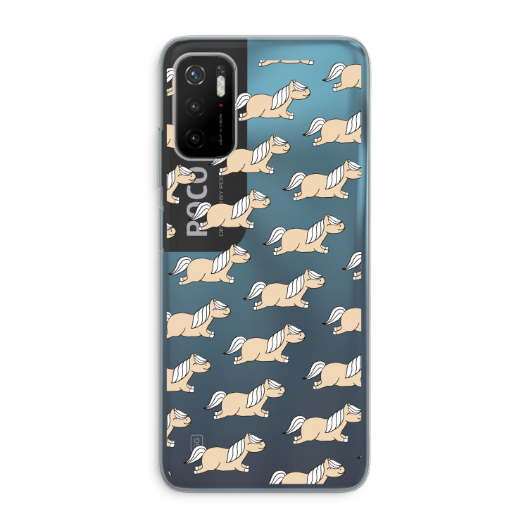 Ponys: Xiaomi Poco M3 Pro 5G Transparant Hoesje