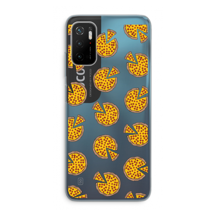 You Had Me At Pizza: Xiaomi Poco M3 Pro 5G Transparant Hoesje