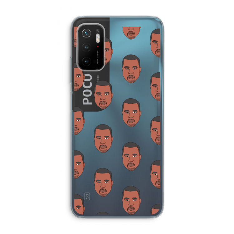 Kanye Call Me?: Xiaomi Poco M3 Pro 5G Transparant Hoesje