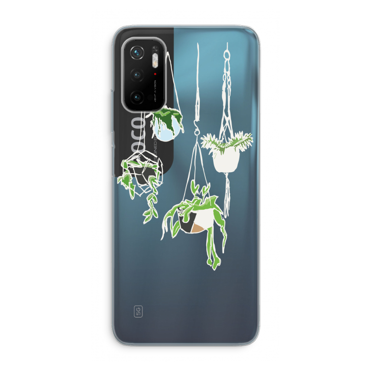 Hang In There: Xiaomi Poco M3 Pro 5G Transparant Hoesje