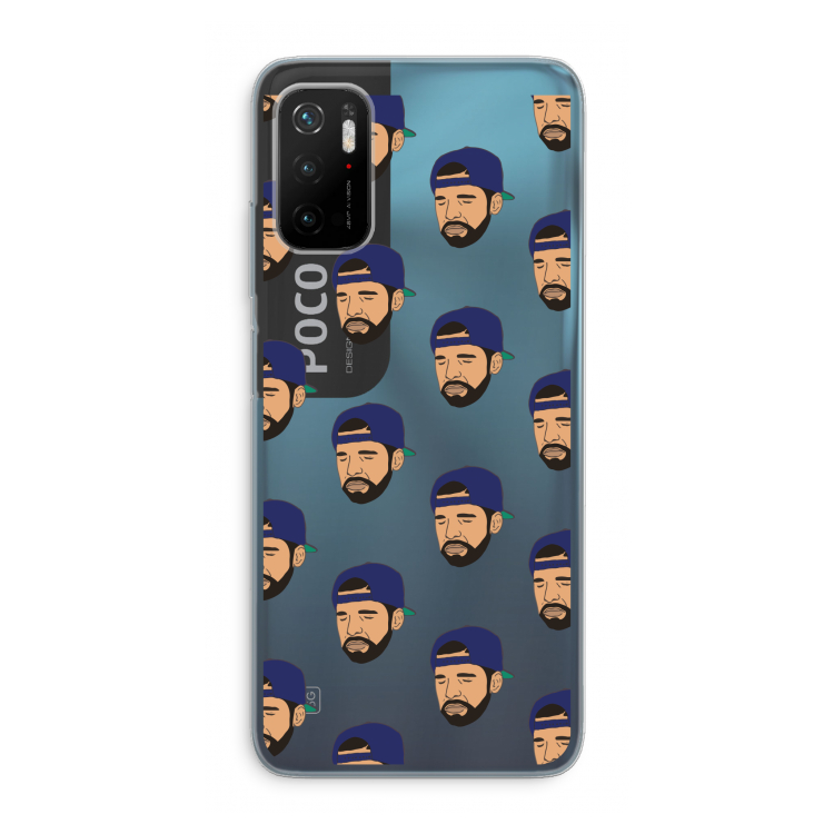 Drake Away: Xiaomi Poco M3 Pro 5G Transparant Hoesje
