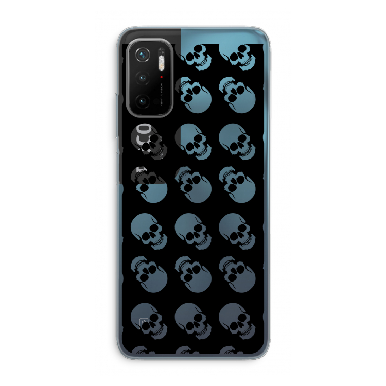 Musketon Skulls: Xiaomi Poco M3 Pro 5G Transparant Hoesje