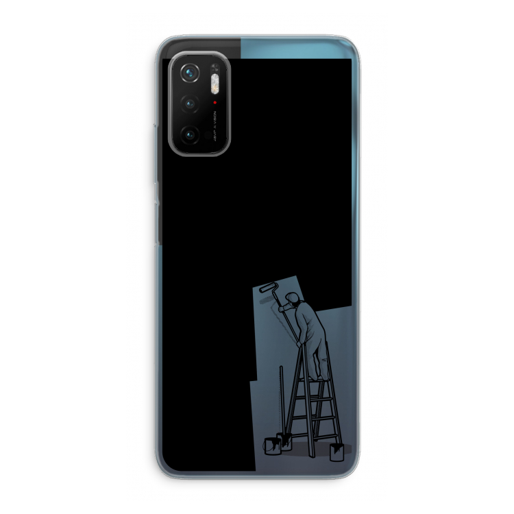 Musketon Painter: Xiaomi Poco M3 Pro 5G Transparant Hoesje