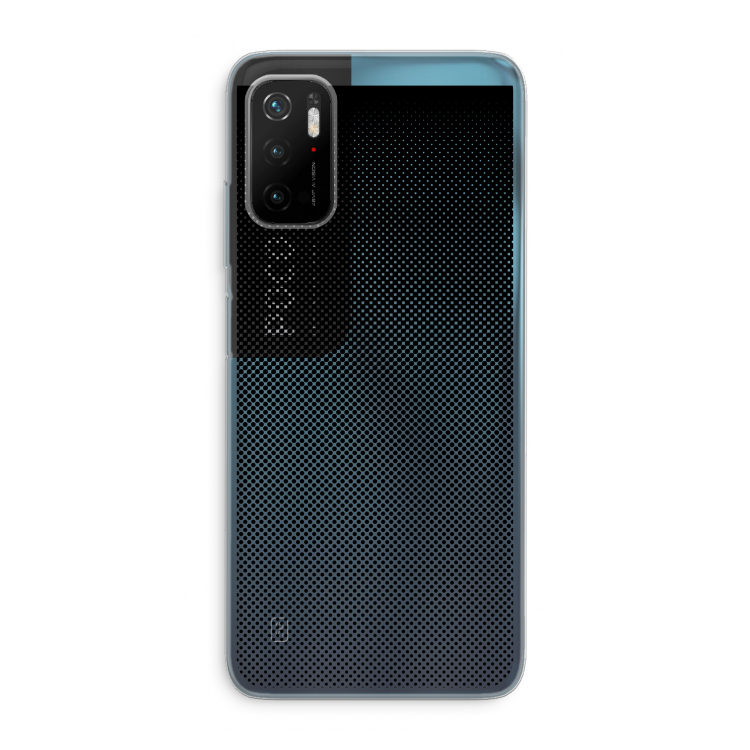 Musketon Halftone: Xiaomi Poco M3 Pro 5G Transparant Hoesje