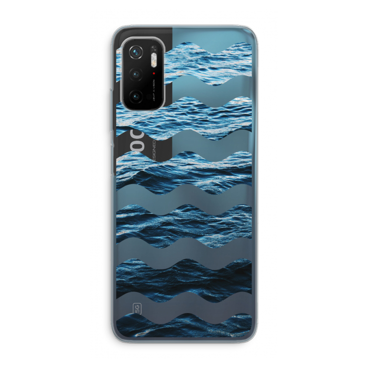 Oceaan: Xiaomi Poco M3 Pro 5G Transparant Hoesje