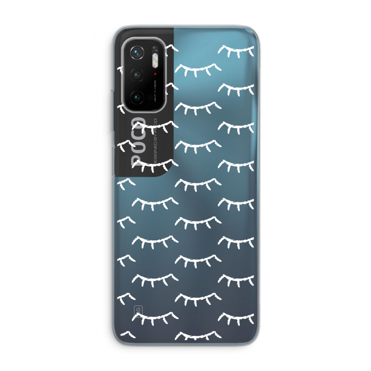 Wimpers: Xiaomi Poco M3 Pro 5G Transparant Hoesje