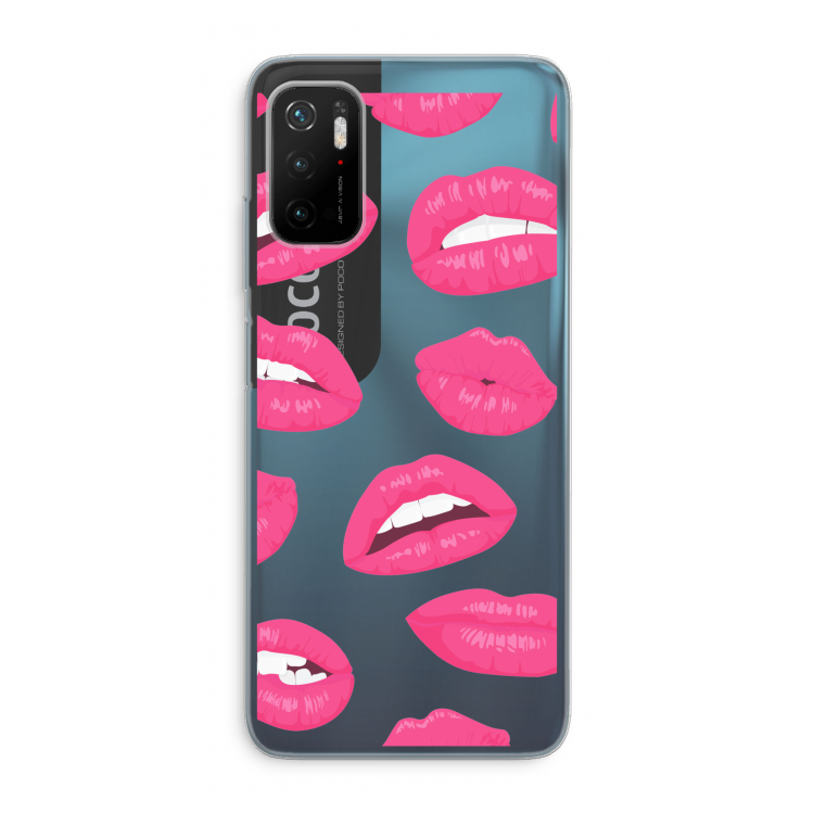 Bite my lip: Xiaomi Poco M3 Pro 5G Transparant Hoesje