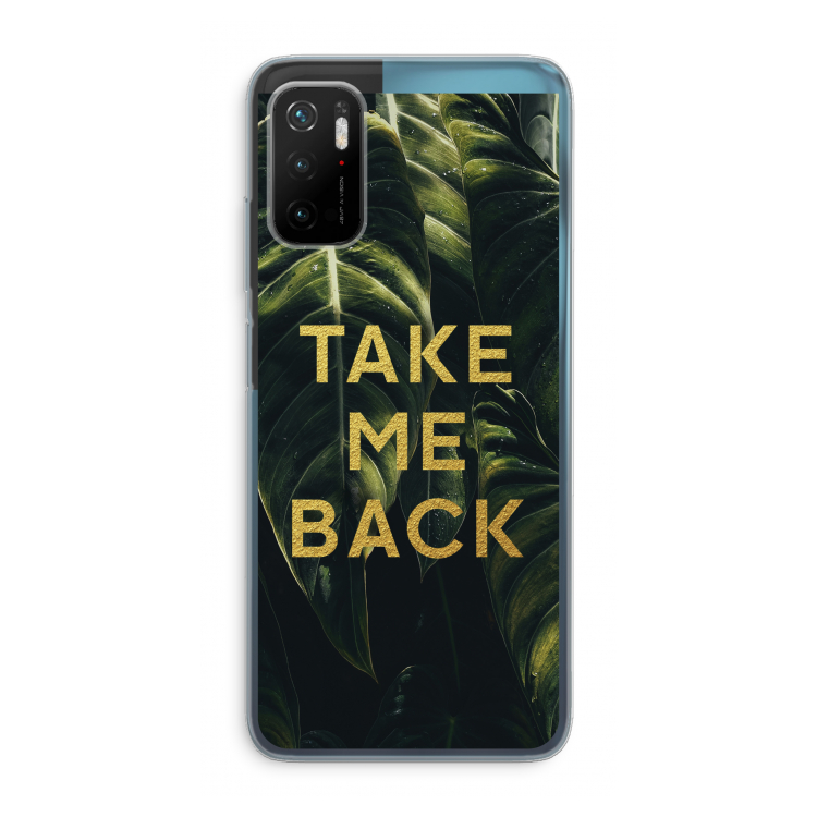 Take me back: Xiaomi Poco M3 Pro 5G Transparant Hoesje
