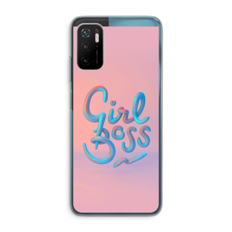 Girl boss: Xiaomi Poco M3 Pro 5G Transparant Hoesje