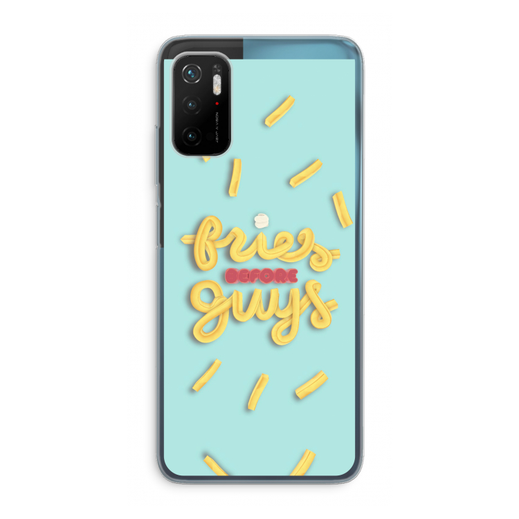 Always fries: Xiaomi Poco M3 Pro 5G Transparant Hoesje