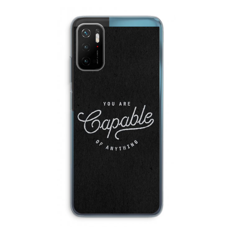 Capable: Xiaomi Poco M3 Pro 5G Transparant Hoesje